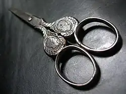 Erinnerungsschere - Hochzeit Kaiser Wilhelm II – 1881