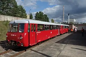 172 001+601 im Bahnhof Rheinsberg&nbsp;Stechlinsee
