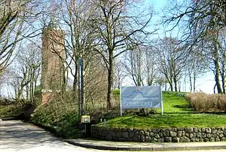 Der Bismarckturm auf dem Scheersberg