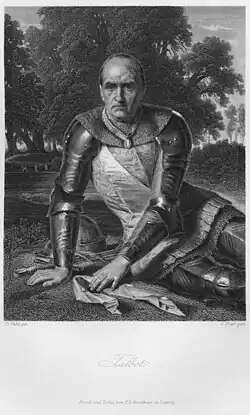 Talbot, Stich von Veit Froer