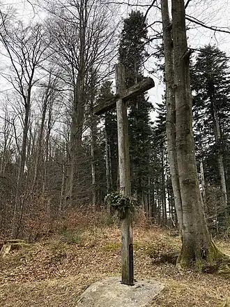 Gipfelkreuz am Schindelberg