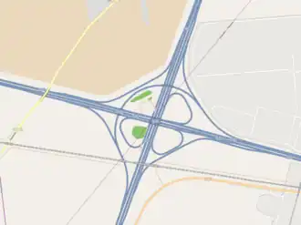 Übersichtskarte Schkeuditzer Kreuz