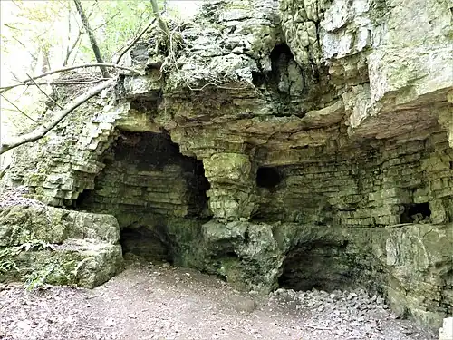 Felsengrotte „Bärenhöhle“ in der Schlagkatz