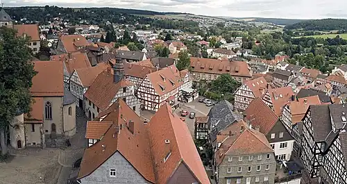 Blick vom Hinterturm