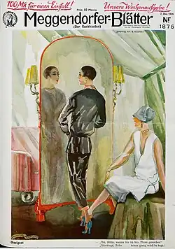 Titelblatt der Meggendorfer Blätter Nr. 1875 (1926)