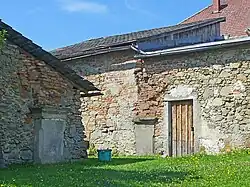 Gewölbepfeiler vom Nordtrakt 2019