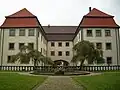 Schloss Geislingen, von 1698 bis 1927 im Besitz der Familie