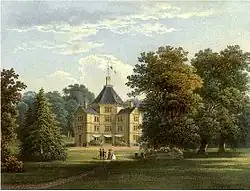 Schloss Antonin um 1860, Sammlung Alexander Duncker