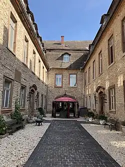 Schloss Gleina Innenhof