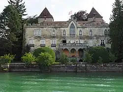 Schloss Gottlieben vom Seerhein gesehen