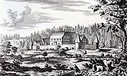 Schloss Grünenfurt um 1720