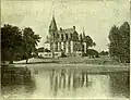 Schloss Klink, Blick von der Müritz aus, 1903 (ohne Erweiterungsbau)