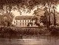 Schloss Königswalde um 1860, Sammlung Alexander Duncker