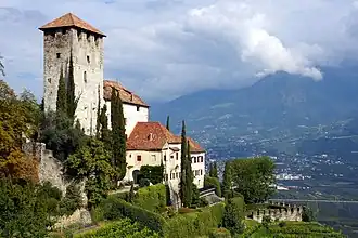 Schloss Lebenberg diente als Kulisse für das Schloss von Prinzessin Maleen