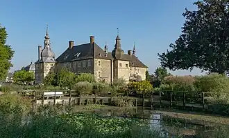 Ansicht des Haupthauses von Nordwesten