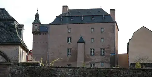 Nordseite des Altbaus