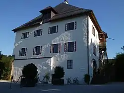 Vorderansicht von Schloss Mattsee