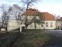 Kopfgebäude: Westlicher Abschluss des Nordflügels