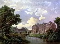Schloss Schlobitten um 1860