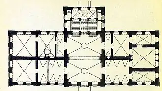 Grundriss Erdgeschoss Schloss
