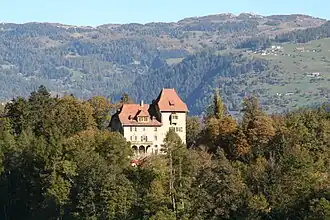 Schloss Untertagstein, Masein (ab 1898 im Planta-Besitz)