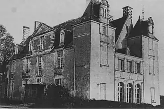 Schloss Valmer vor (um 1900) …