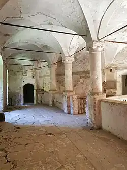 Renaissance-Architektur im Treppenhaus