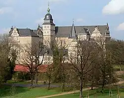 Schloss Wolfsburg (Südwest-Seite)