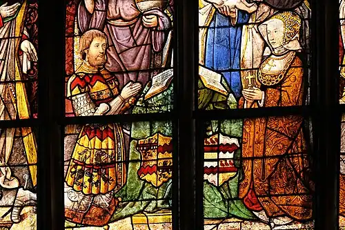 Stifterfenster Graf Dietrich IV.