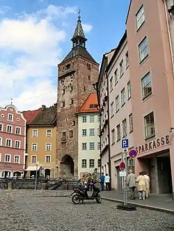 Hauptstelle der Sparkasse Landsberg-Dießen am Landsberger Hauptplatz