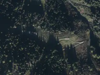 Schockalm aus der Vogelperspektive