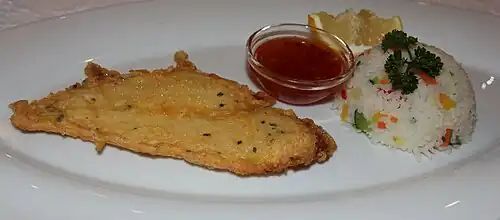 Schollenfilet Pariser Art