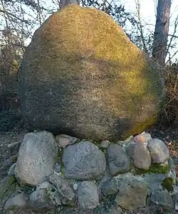 Findling, Heinrich Georg Schomburgk gewidmet