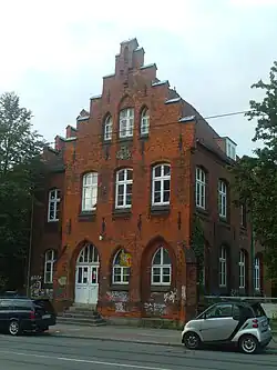 Erheberhaus, später Schule