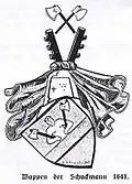 Schuckmann-Wappen aus 1641[42]