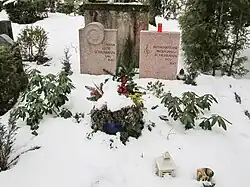 Grab des Komponisten und Musikdirektors Wolfgang Schumann