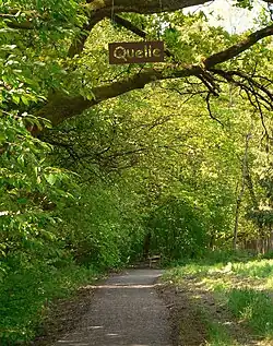 Schunter-Radweg an der Quelle