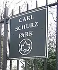 Carl Schurz-Park auf der Upper East Side in Manhattan, New York City