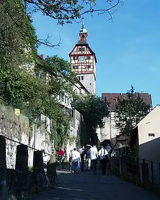 Ansicht im Jahr 2000