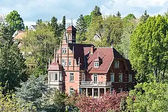 Villa Gademann (1896), Bergstraße