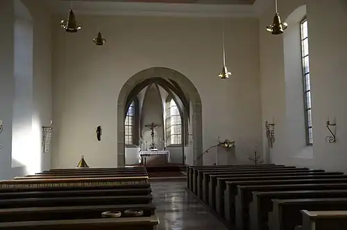 Innenraum mit Blick zum Chor