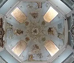 Deckengemälde von Karl Völker