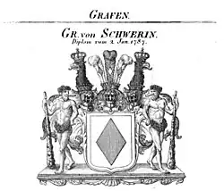 Wappen der Grafen von Schwerin