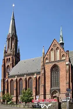 Ansicht von der Franz-Mehring-Straße