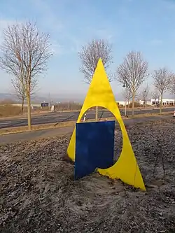 Ingo Glass: Hommage à Vasarely (2006/2007). Hünfeld