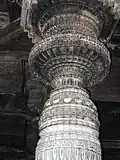 Säule im Chennakesava-Tempel, Belur