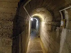 Inspektionskorridor im&nbsp;Damm