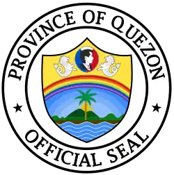 Offizielles Siegel der Provinz Quezon