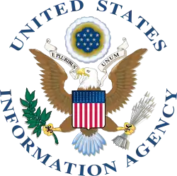 Siegel des United States Information Agency — USIA —