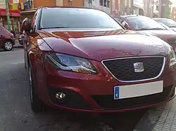 Fahrzeugfront nach der Modellpflege